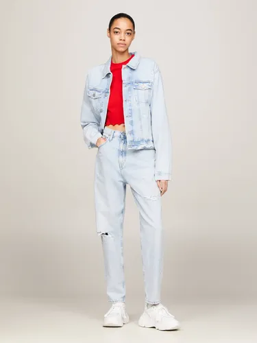 Jeans mom tommy hotsell