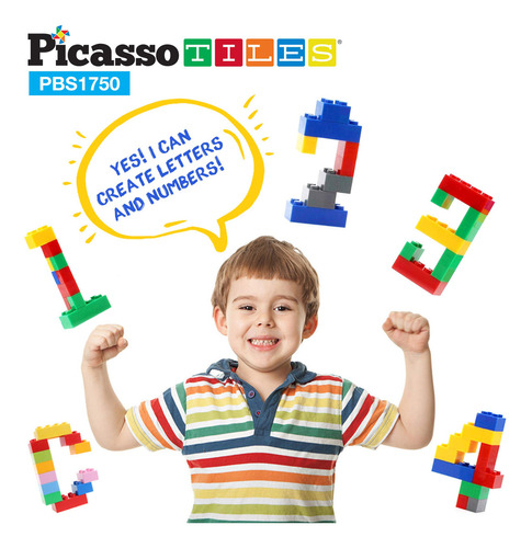 Picassotiles Piezas De Bloques De Construcción Con Formas