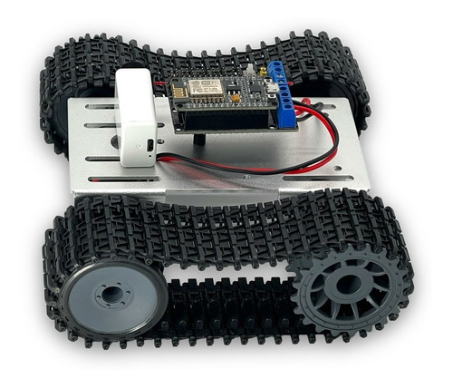 Carro Robot Tanque Wifi Nodemcu Esp8266 Con Curso En Arduino
