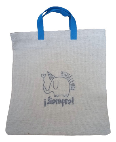 Souvenirs Bolsas Diseños Cumpleaños - X10 Unidades Festeja La Vida