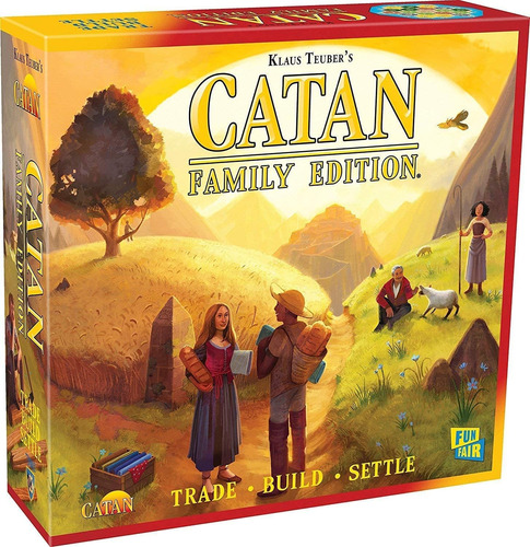 Juego De Mesa Catan Edición Familiar | Juego De Mesa Familia