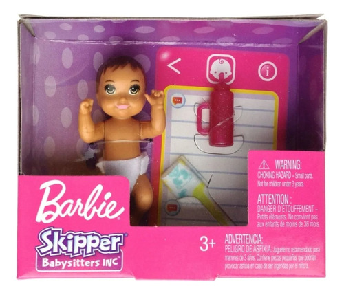 Barbie Skipper Babysitters Inc Cabello Castaño Oscuro Mattel