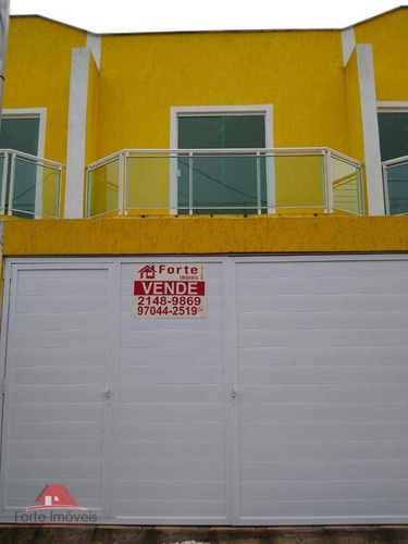 Casa Duplex C/ 2 Dormitórios No Conjunto Votorantin - Cg/rj - Ca0174