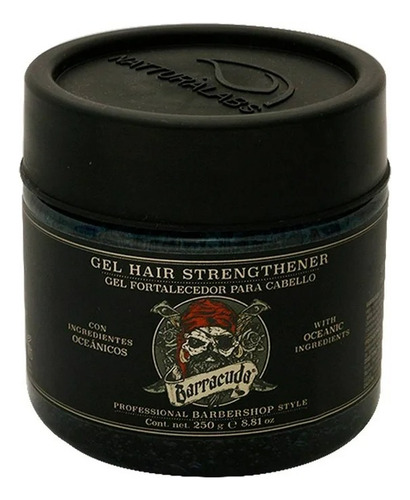 5 Pzas Gel Para Cabello Barracuda Fortalecedor Para Caballer