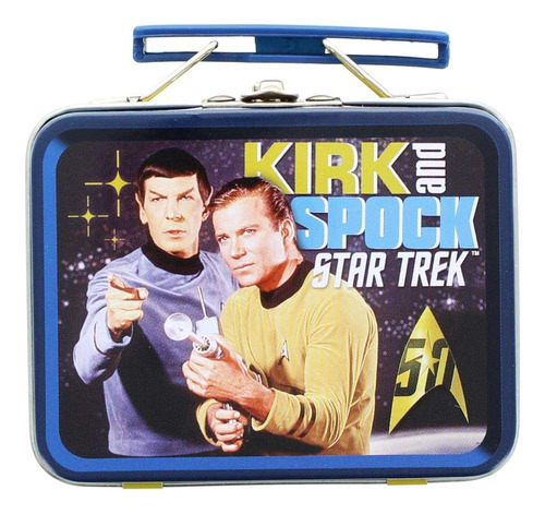 Star Trek: Tos Kirk & Spock Mini Lonchera De Lata
