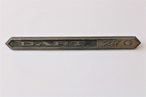 Emblema Dart 270 Auto Clasico Original Metal Chrysler Dodge