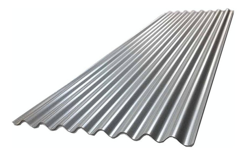 Chapa Techo Acanalada Galvanizada C25 X Mtr X 1,10 Ancho M2 Techos Ondulada Sinusoidal Oferta!!!