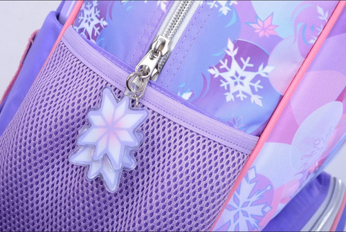 Mochila Frozen Espalda 16 PuLG Primaria Wabro Elsa Color Rosa