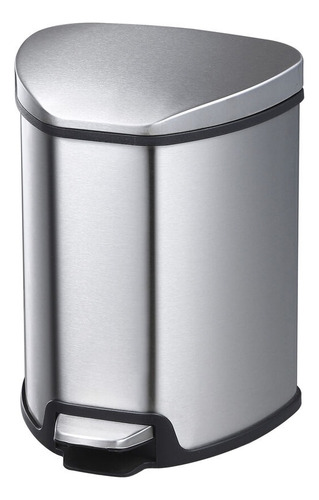 Bote De Basura Eko Acero Inoxidable 5 Litros Con Pedal Grace