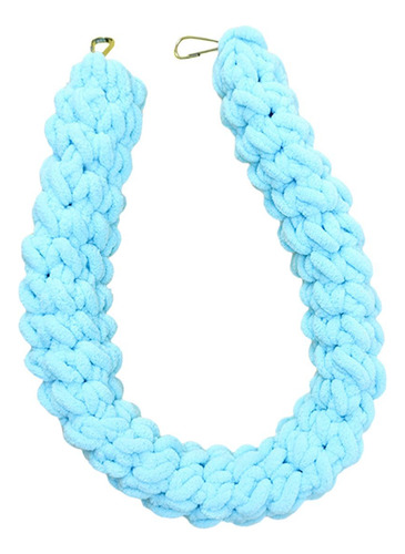 Hámster Trepando Cuerda Perchas De Pájaros Accesorios Azul
