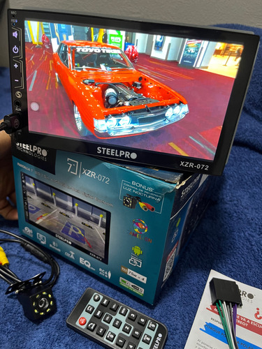 Steelpro Estéreo Doble Din Multimedia Vo (Usado)