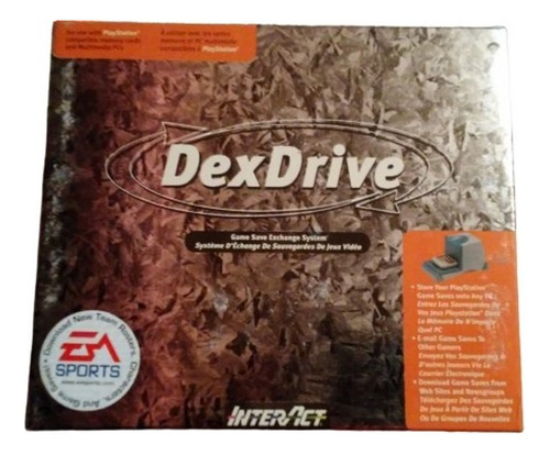 Dex Drive Ps1 Playstation Para Guardar Partidas En Pc, Raro (Usado)