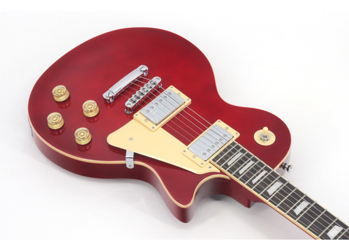 Kit Guitarra Les Paul Strinberg Lps230 Wine Red Com Capa