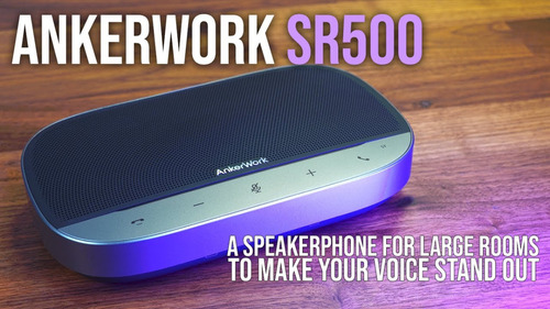 Microfono Altavoz Usb Anker Para Conferencias Zoom Sr500
