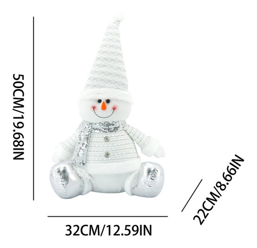 Enfeite De Natal P Silver Sentado Papai Noel Boneco De Neve | Parcelamento sem juros Enfeite De Natal P Silver Sentado Papai Noel Boneco De Neve | Parcelamento sem juros