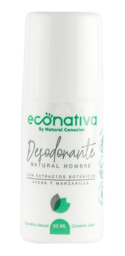 Desodorante Natural Hombre 60ml - mL a $432