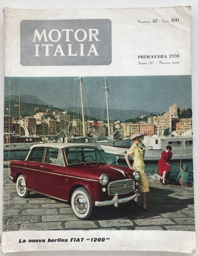 Revista Motor Italia N° 42 Italiana Año 1958