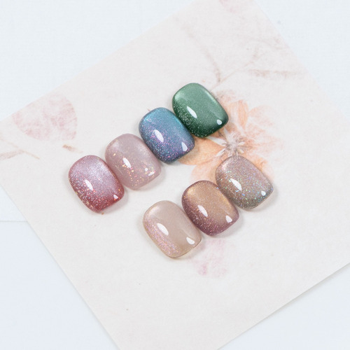 6 Kit Esmaltes Olho De Gato Efeito Magnético 12ml+ Imã