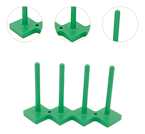 Portabobinas Estante Para Cintas Organizador De Cintas Verde