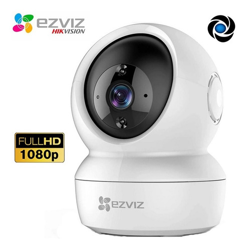 Imagen 1 de 9 de Camera Ip Ezviz Domo 360° Full Hd 2mp 1080p Wifi Audio Alarm