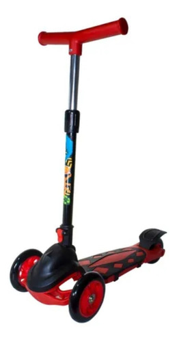 Imagem 1 de 2 de Patinete DM Toys Radical power vermelho para crianças