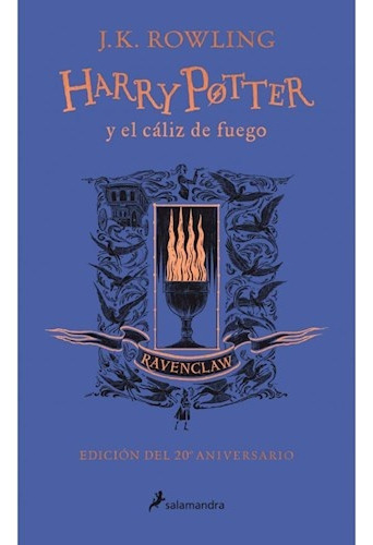 Harry Potter Y El Caliz De Fuego Ravenclaw Edicion 20 Aniver
