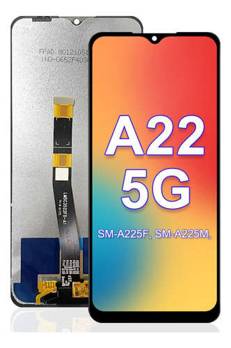 Sj-p Tela De Toque Lcd Para Samsung Galaxy A22 5g A226