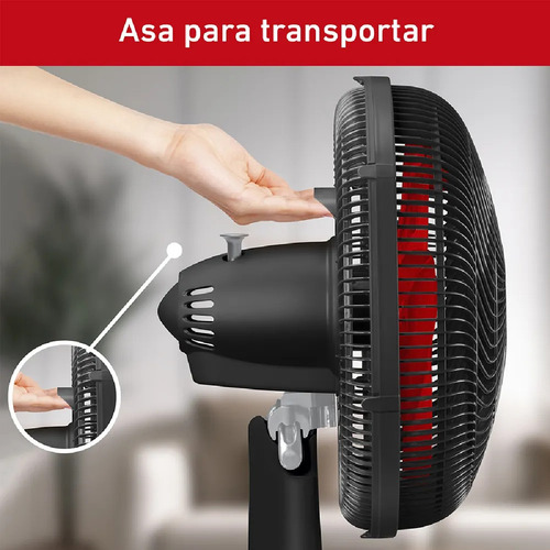 Ventilador Silence Force Potente 35cm 3vel Ve32a3x0 T-fal