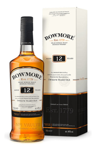 Whisky Bowmore 12 Anos 750ml