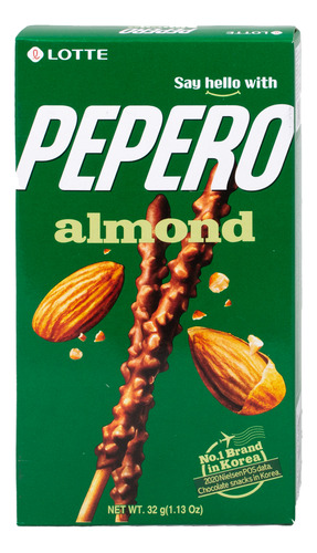Lotte Pepero Almendra 32 G
