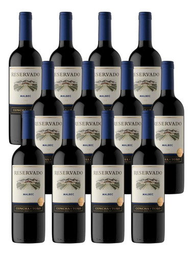 Vino Tinto Concha Y Toro Malbec 750 Ml (12 Pack)