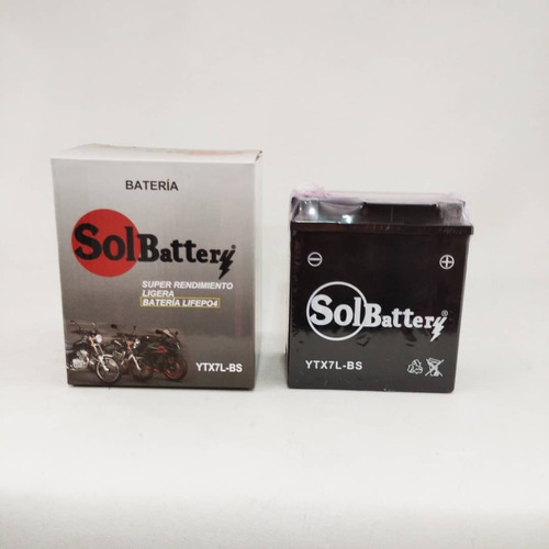 Bateria Ytx7l-bs / Solbattery