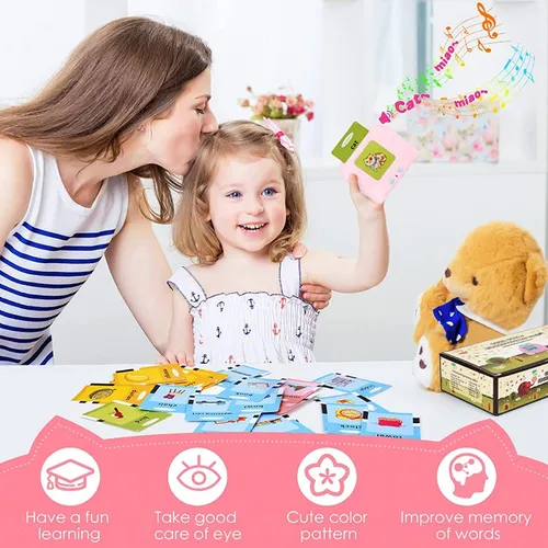 A Cardkids Educacional Aprender Inglês 224 Palavras Infantil