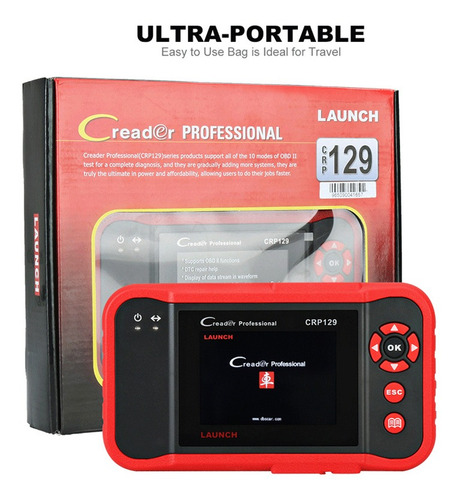 Scanner Launch Creader Crp 129 (Usado)