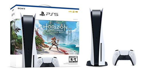 Sony Playstation 5 825gb Disk Edition Horizon Combo Consola