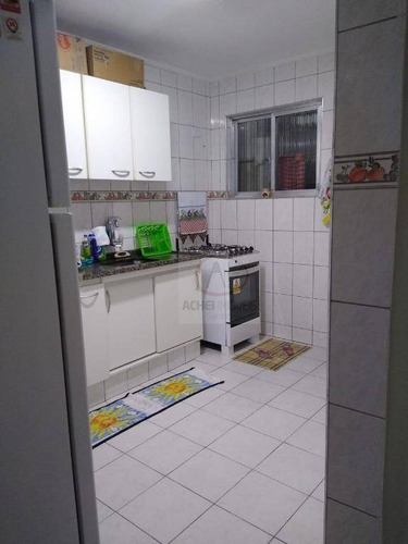 Apartamento Térreo, Com 2 Dormitórios , 1 Wc Vaga Demarcada, À Venda, 66 M² Por R$ 320.000 - Marapé - Santos/sp - Ap10541