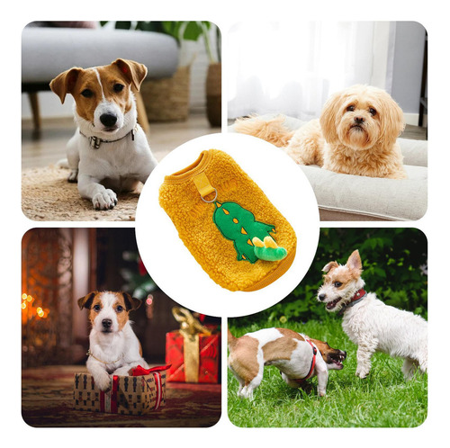 A Suéter De Felpa Para Perros Chaleco De Felpa Para Perros