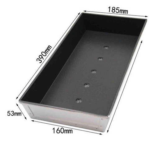 Molde Desmontable Para Tostadas, Molde Antiadherente De