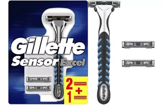 Gillette Sensor Excel Maquinilla De Afeitar Con 2 Sensores D