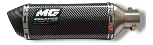 Escapamento Ninja 400 Z400 Escape + Link 51 Mm Gp Inox