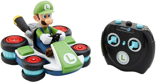 World Of Nintendo Carro Control Remoto Mini Luigo Kart 8