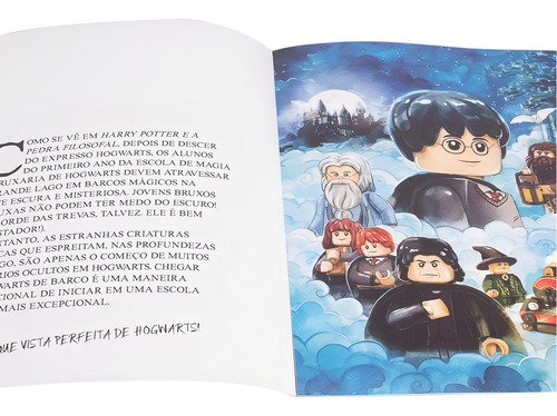 LEGO Harry Potter: Livro Pôster, de Lego. Editorial Happy Books Editora Ltda., capa mole em português, 2019
