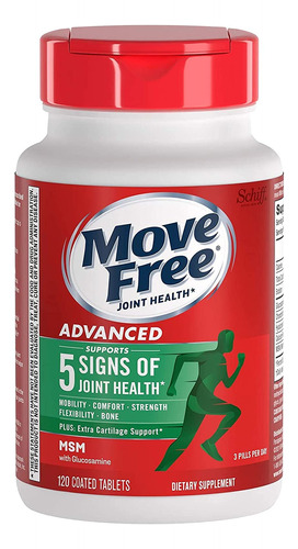  Move Free  Advanced Plus Msm Con Glucosamina Y Condroitina,