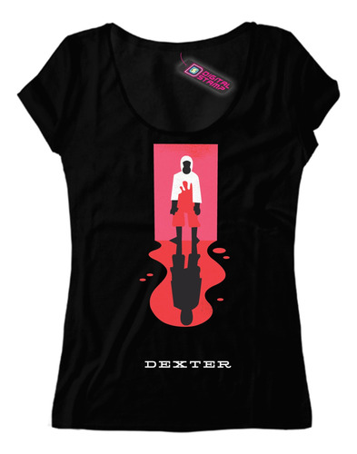 Remera Mujer Dexter Serie Tv S25 Dtg Premium