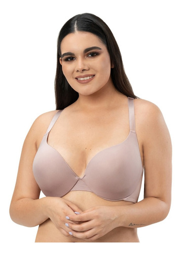 Duo 2 Brassier Copa D, Espalda Diseño Encaje, Push-up