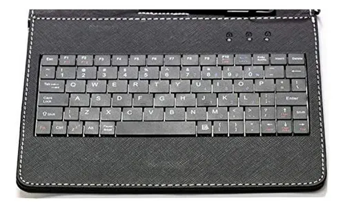 Funda Con Teclado Negra Para Tablet Kivors 10 1