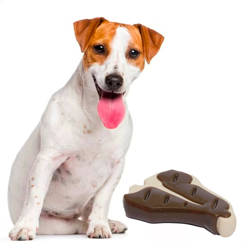 Juguete Dental Perro Mascota Bife Sabor Carne - Petcorp