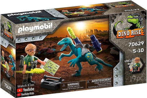 Playmobil Dinosaurios Deinonychus Pteranodón Rex Triceratops