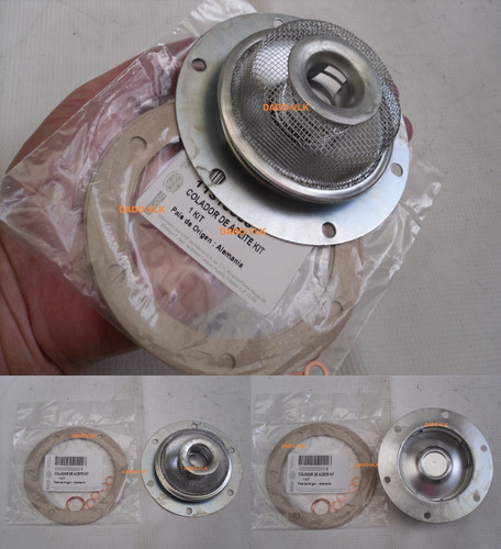 Colador Aceite Vw Sedan Vocho + Juntas Oem Combi 