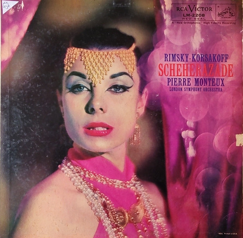 Vinilo Lp De Rimsky Korsakoff  -schererazade(xx936